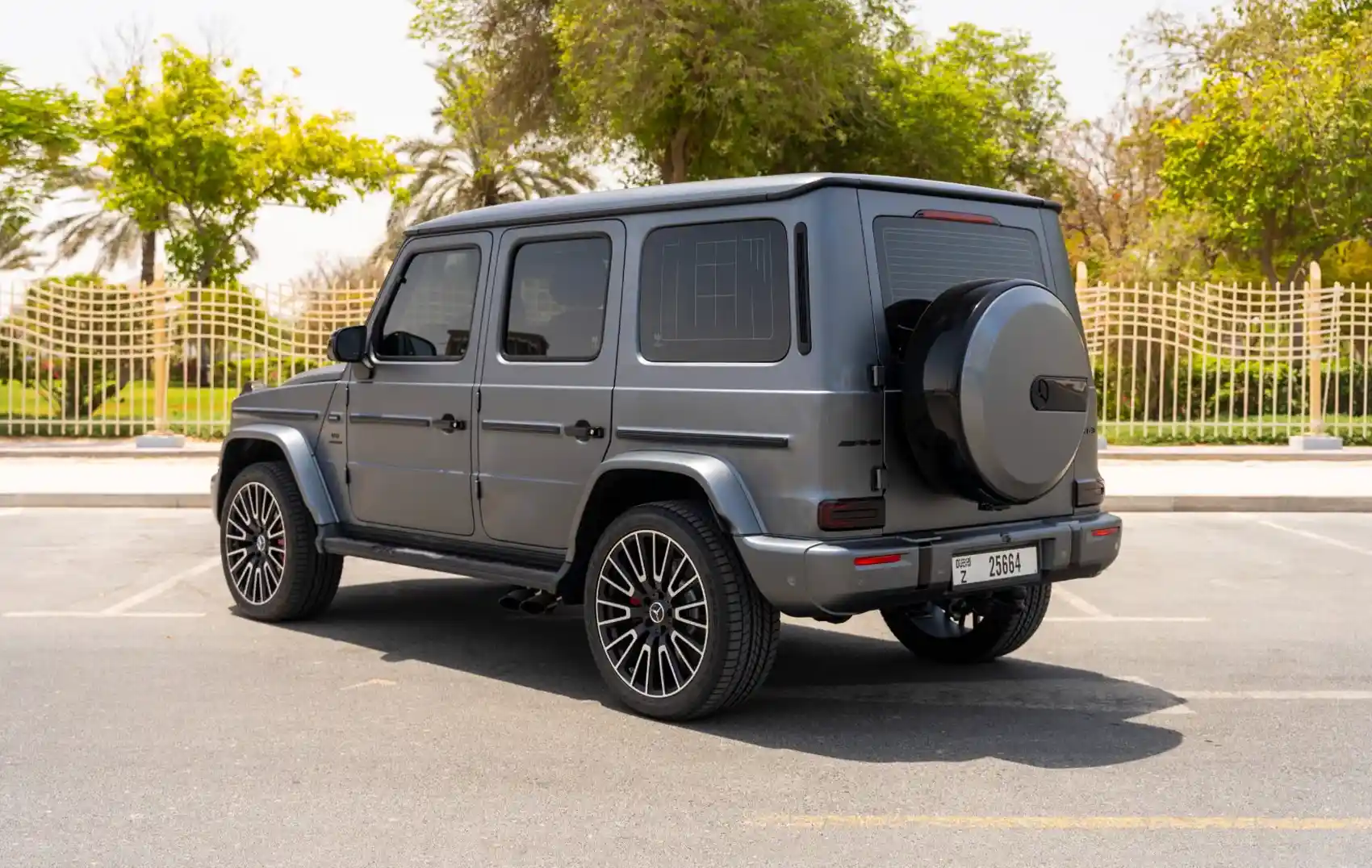Rent a Mercedes-Benz G63 AMG Grey in Dubai photo 2