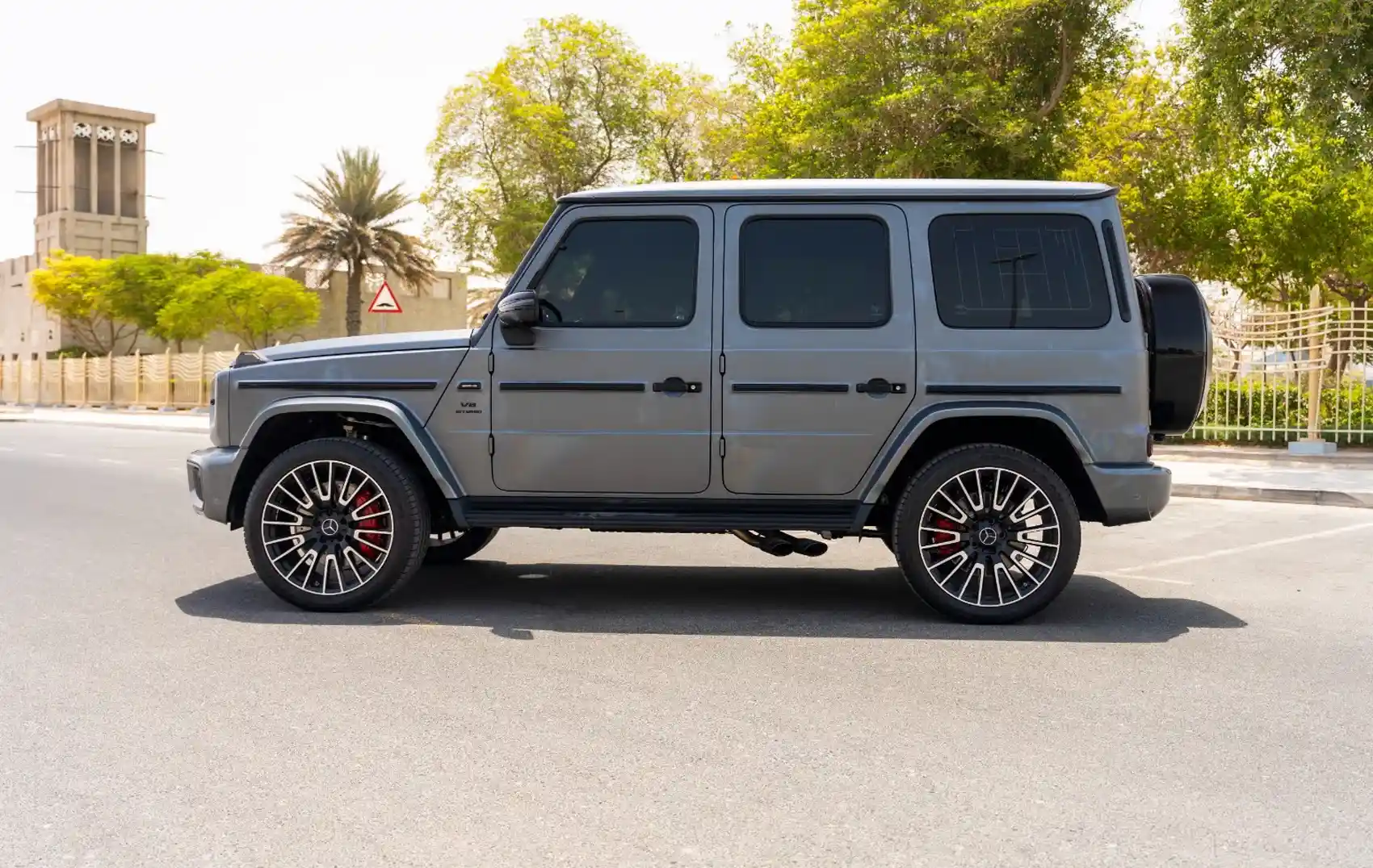 Rent a Mercedes-Benz G63 AMG Grey in Dubai photo 3