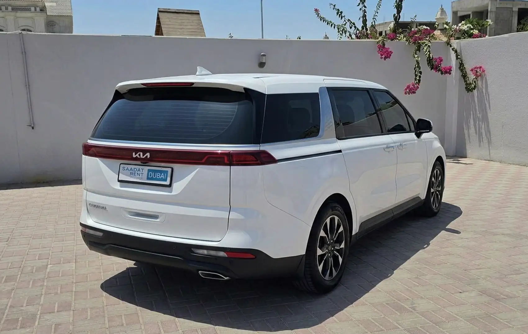2026 Kia Carnival White for Rent in Dubai photo 2