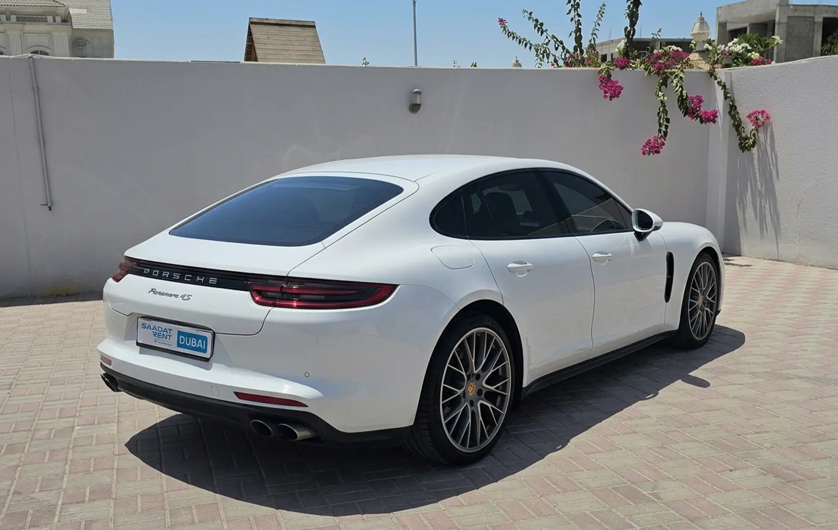 Rent a 2026 Porsche Panamera White in Dubai photo 2