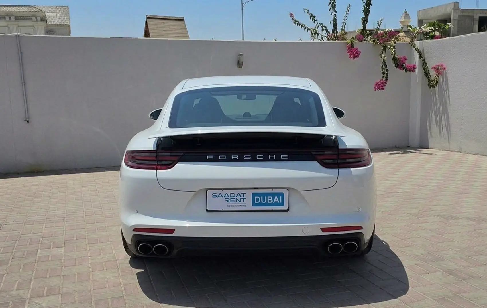 Rent a 2026 Porsche Panamera White in Dubai photo 3