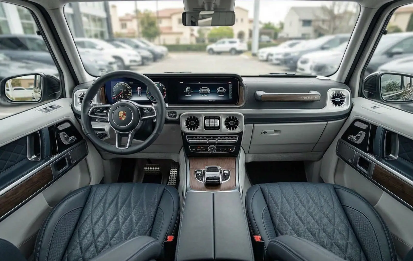 Rent a 2026 Porsche Panamera White in Dubai photo 4