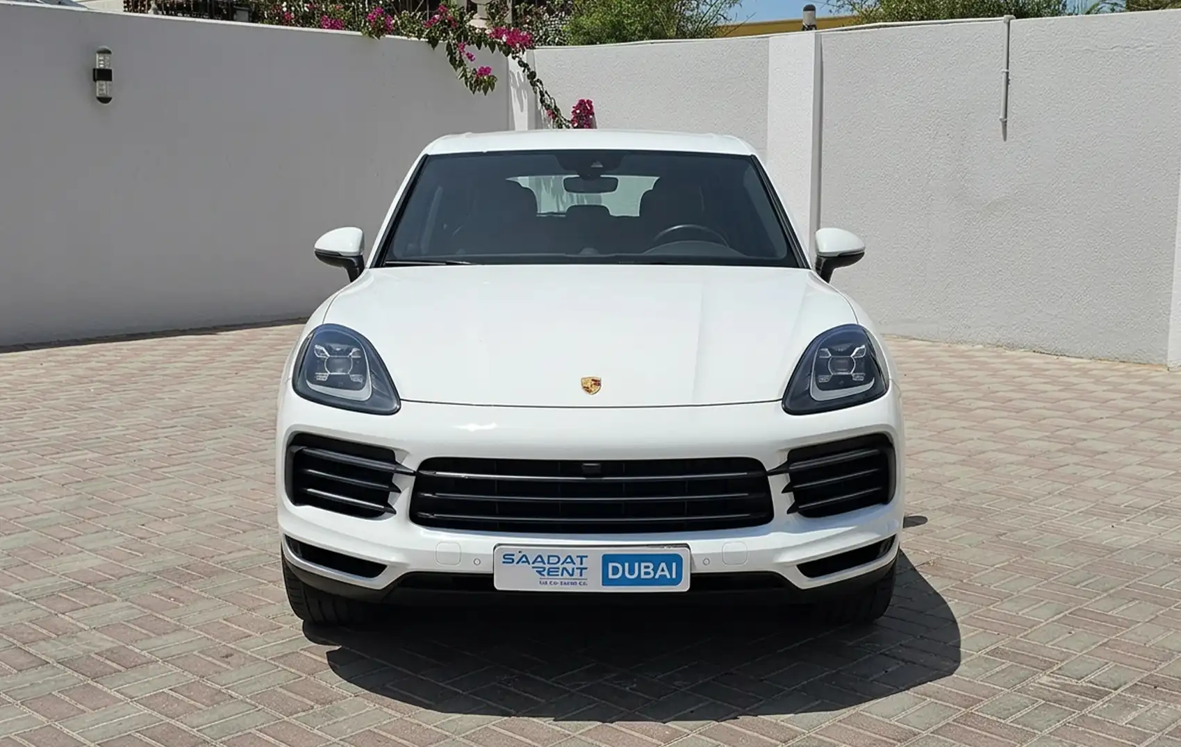 2026 Porsche Cayenne White Rental in Dubai