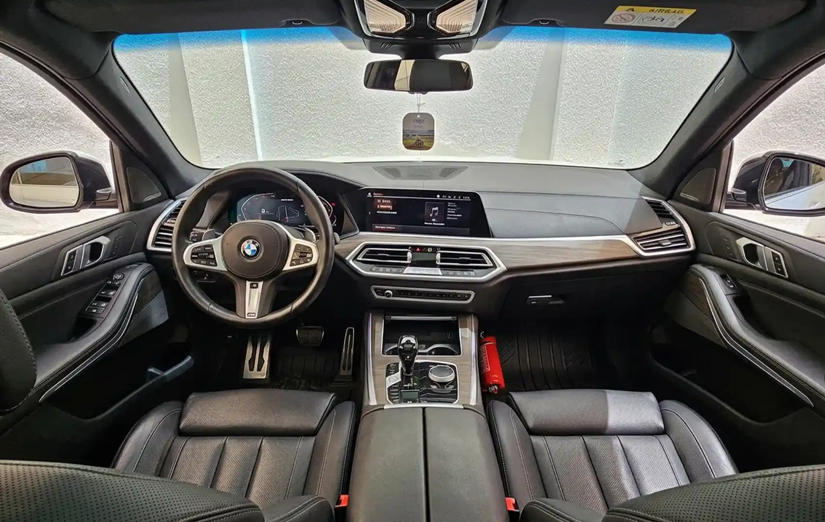 2025 BMW X5 White Rental in Dubai photo 4