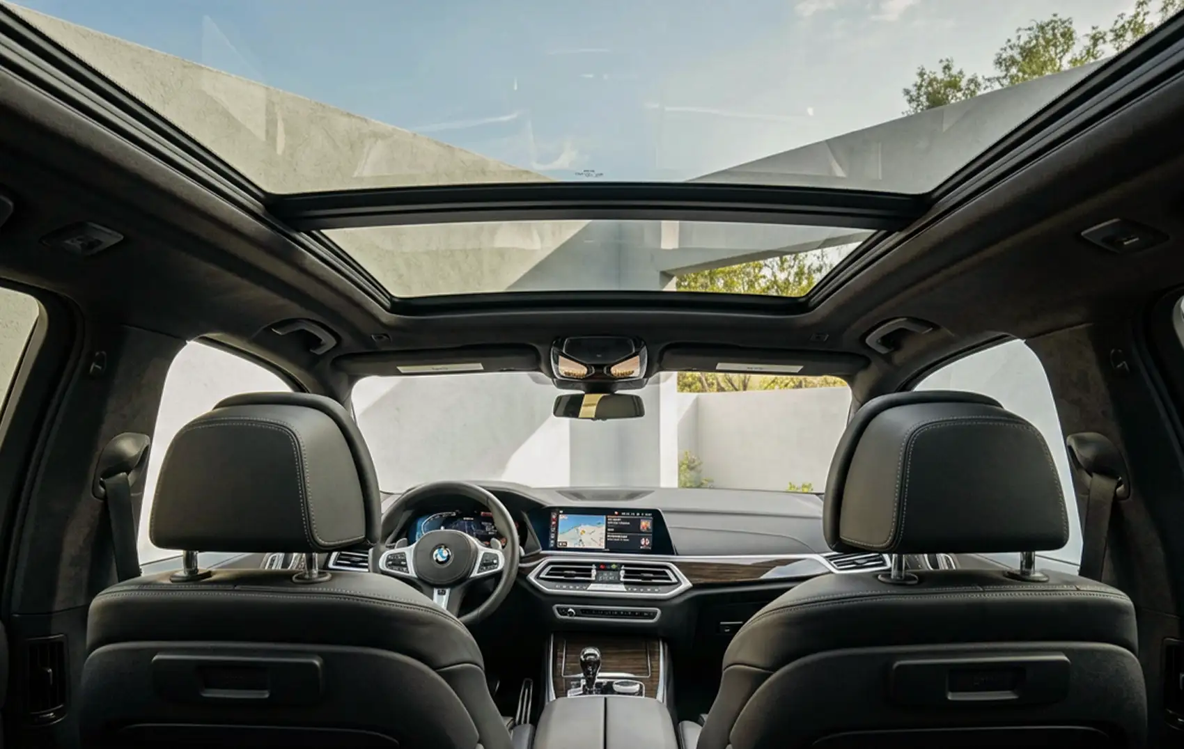 2025 BMW X5 White Rental in Dubai photo 5