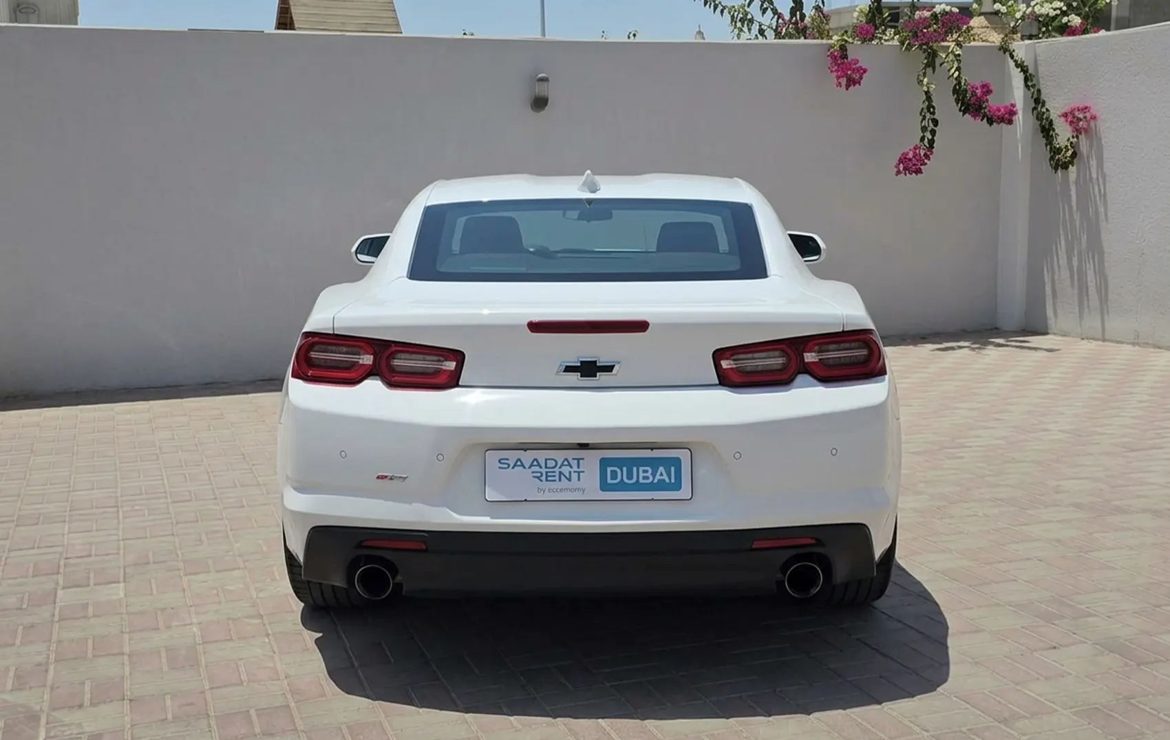 Rent 2024 Chevrolet Camaro White in Dubai photo 3