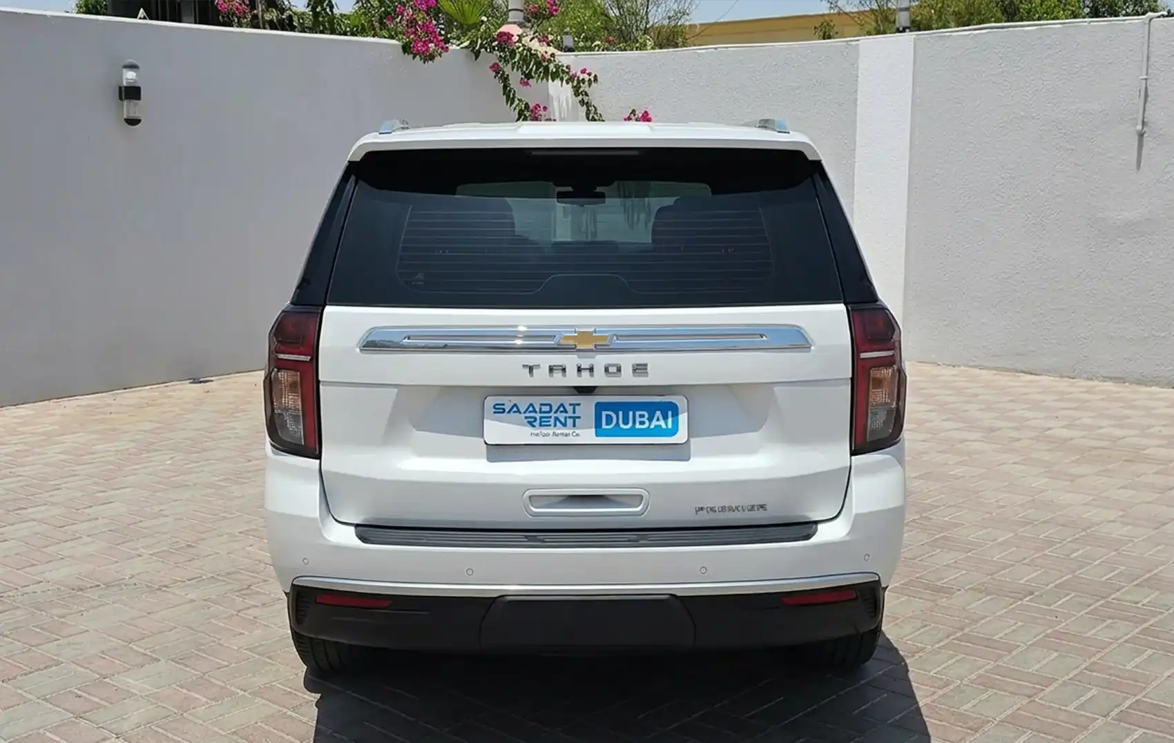 Hire 2024 Chevrolet Tahoe White in Dubai photo 3