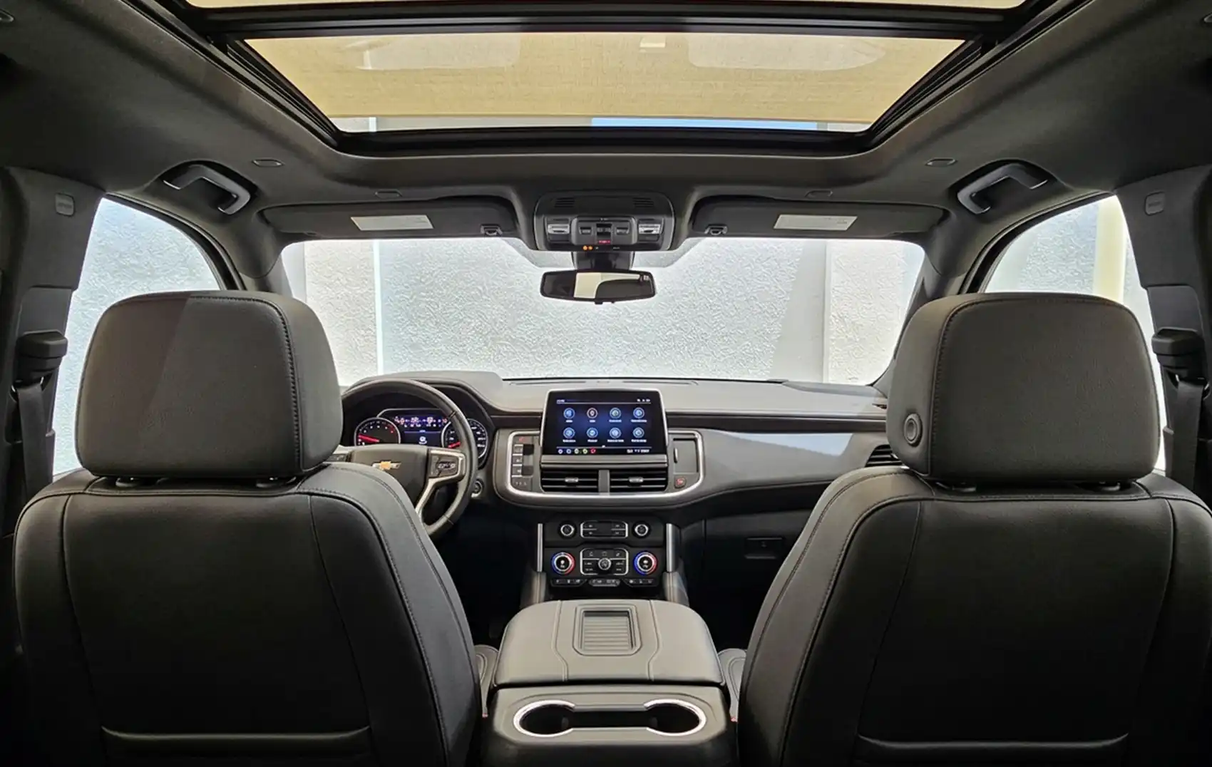 Hire 2024 Chevrolet Tahoe White in Dubai photo 5