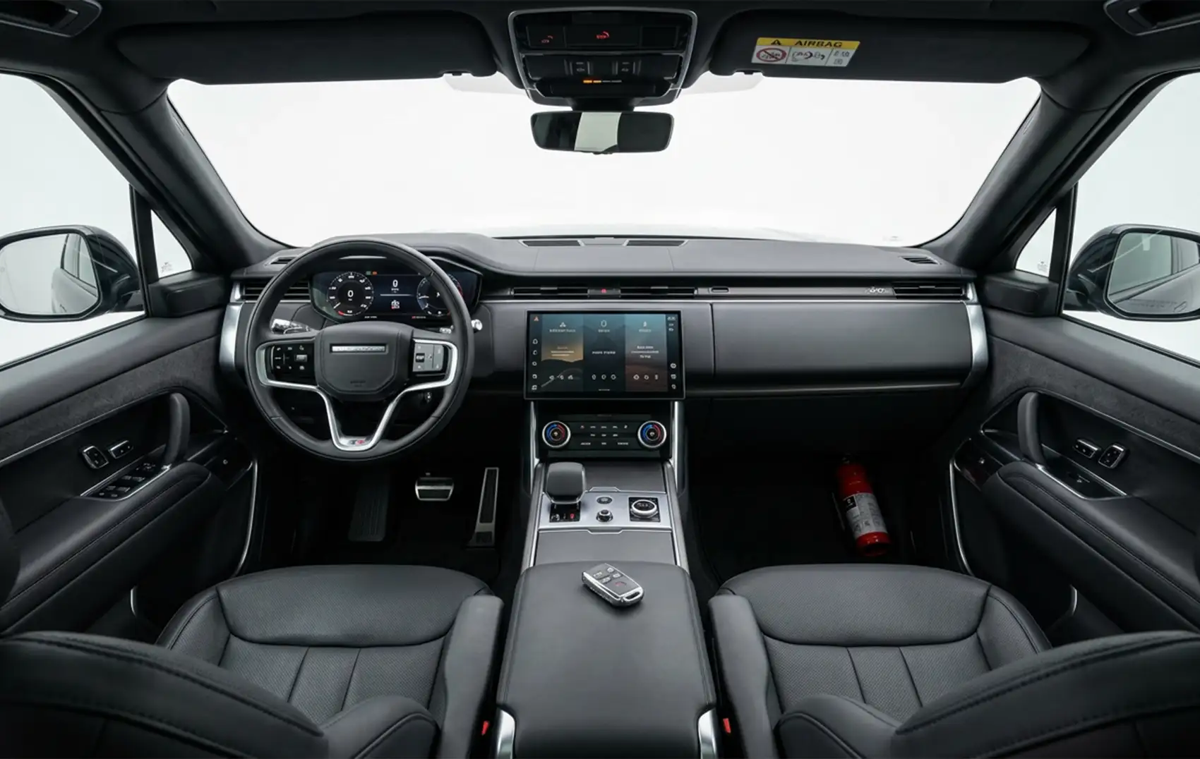 Land Rover Range Rover Sport SVR White for Rent in Dubai photo 4