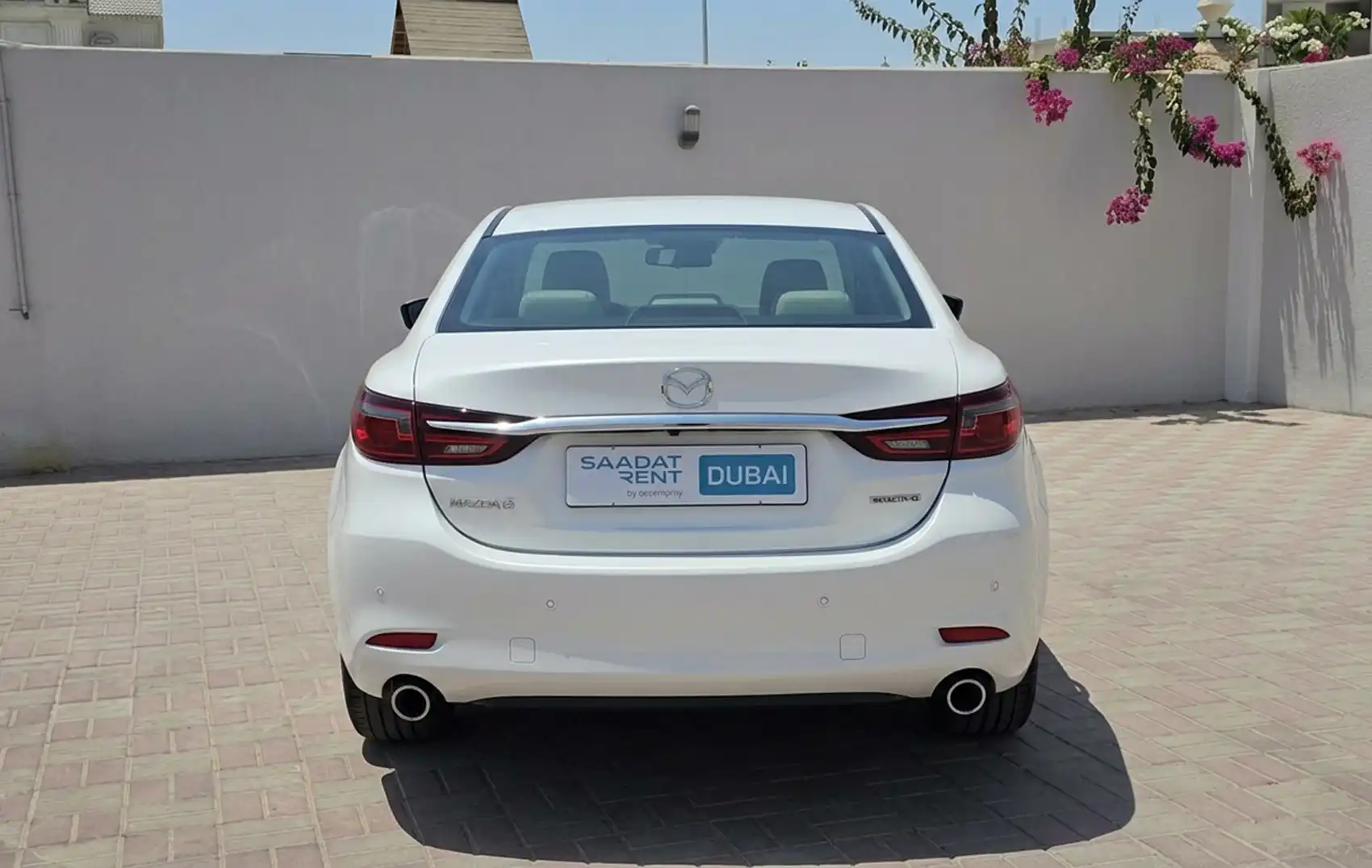 Rent 2023 Mazda 6 White in Dubai photo 3