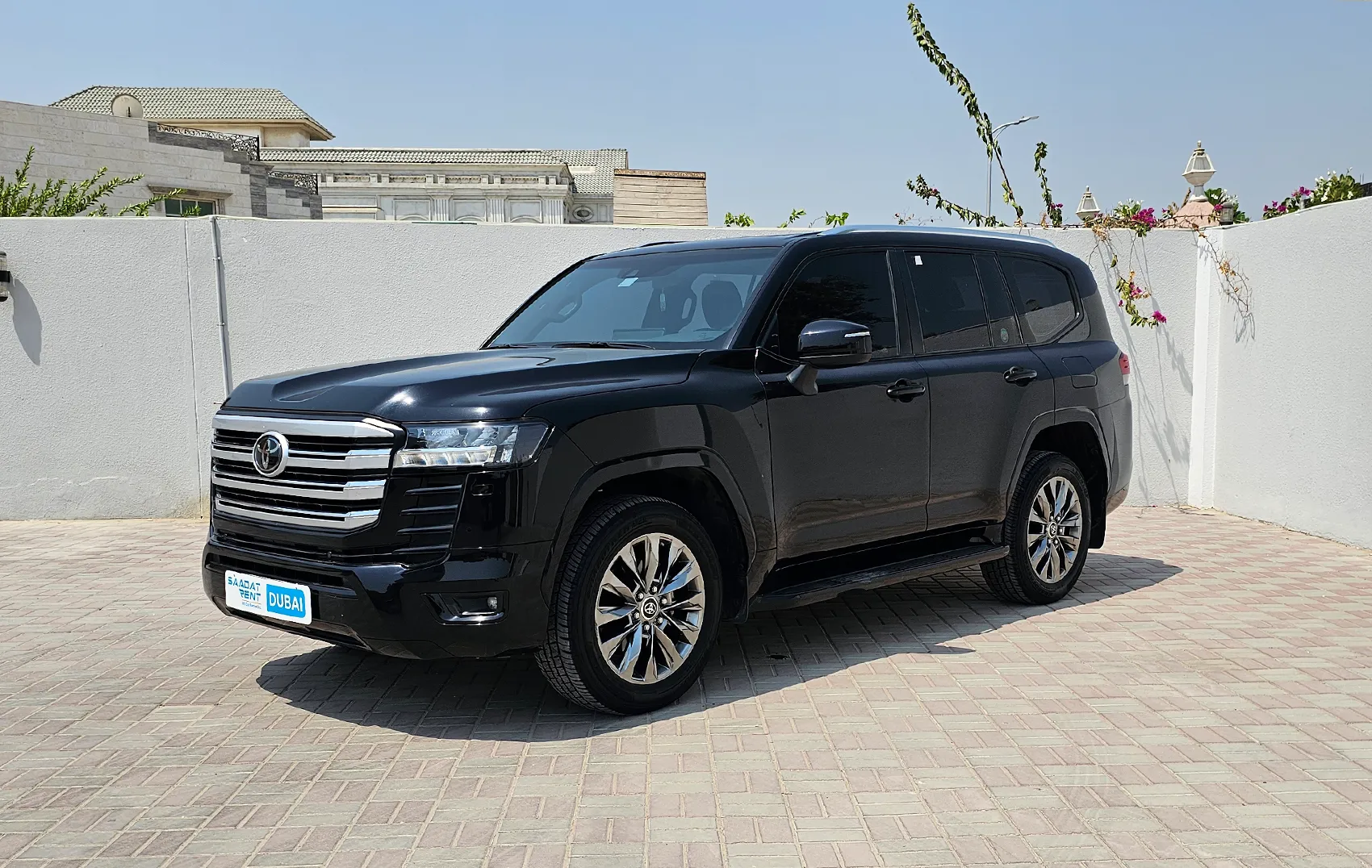 Hire 2023 Toyota Land Cruiser Black in Abu Dhabi