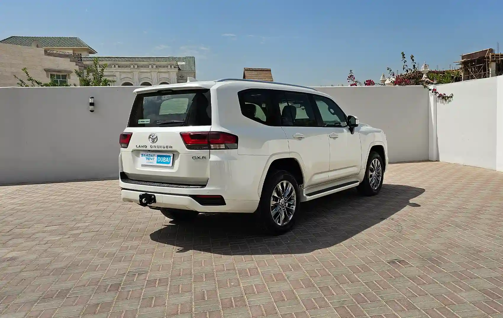 Rent 2025 Toyota Land Cruiser GXR White in Sharjah photo 2
