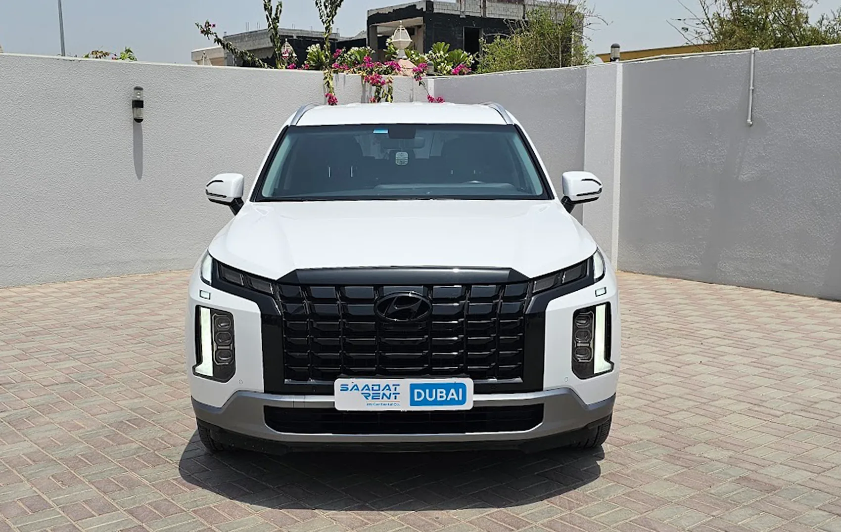 Rent 2025 Hyundai Palisade White in Sharjah