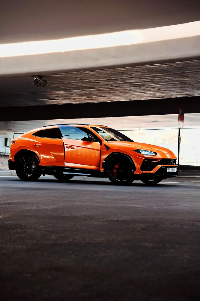 2022 Lamborghini Urus for Rent in Palm Jumeirah (Orange) photo 5