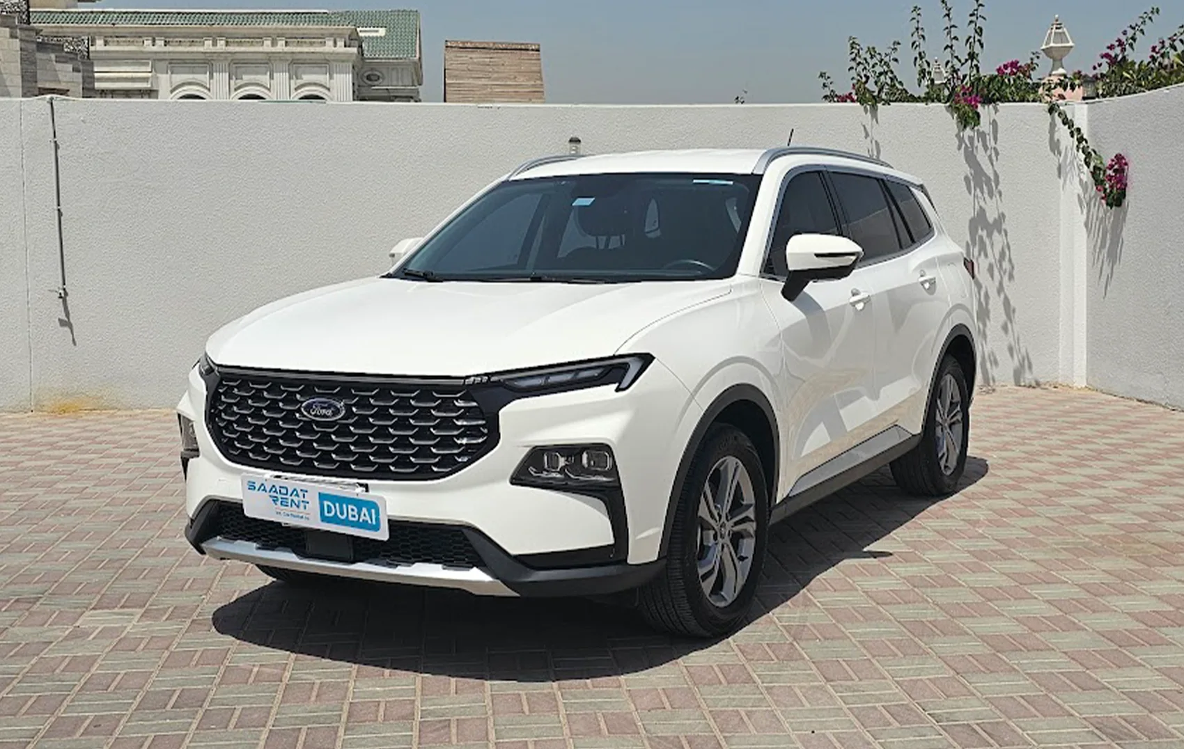 Rent a 2023 Ford Territory White in Sharjah photo 2