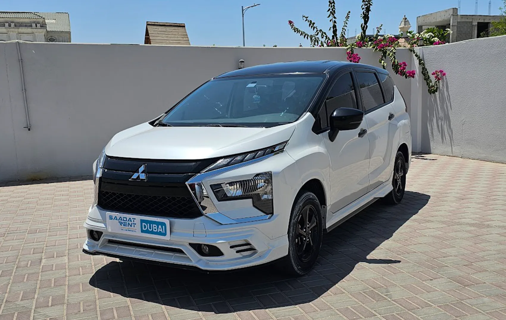 Hire 2024 Mitsubishi Xpander White in Ajman photo 2