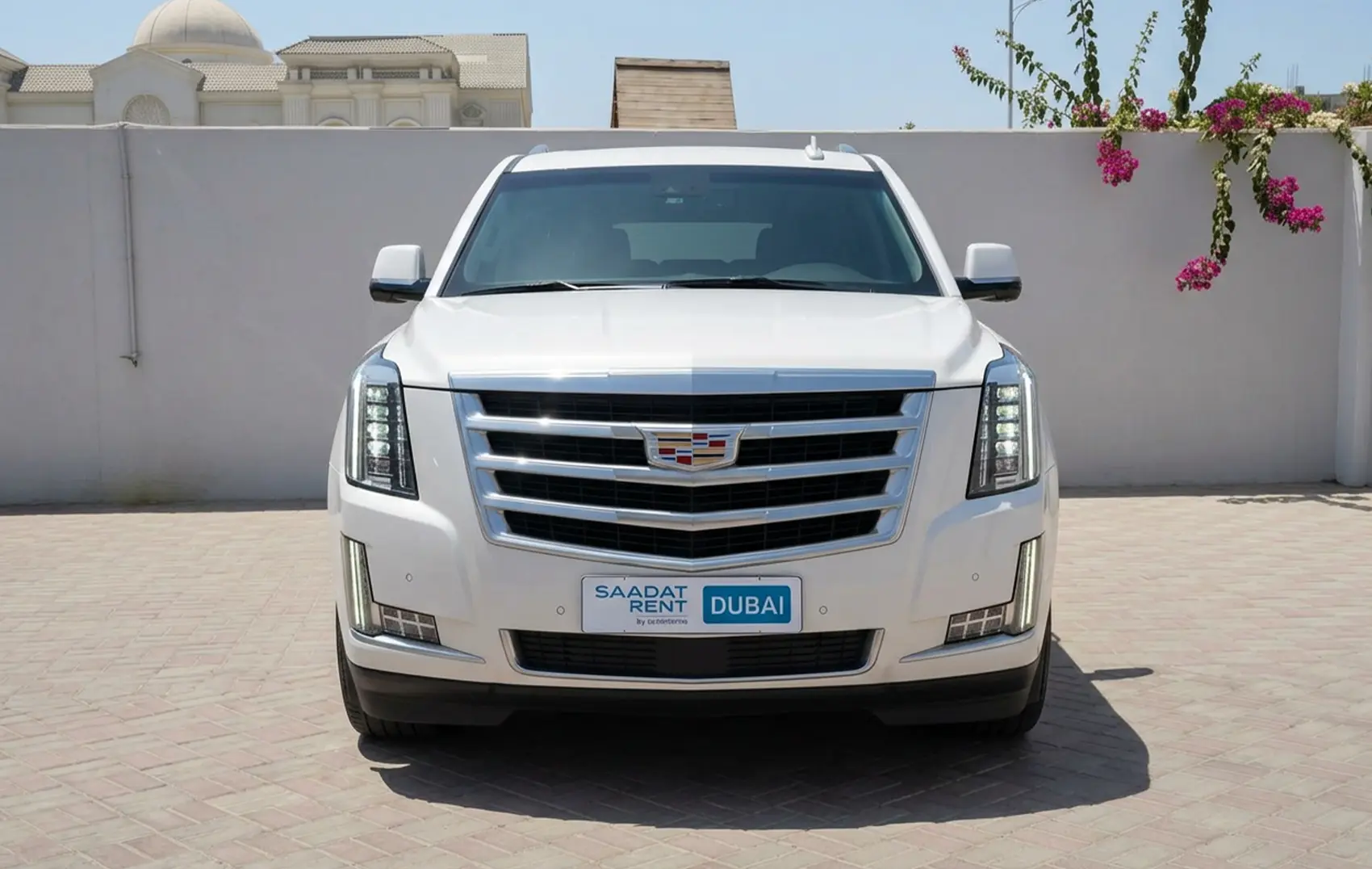 2025 Cadillac Escalade ESV White Rental in Sharjah