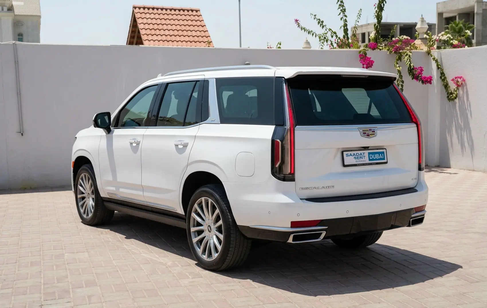 2025 Cadillac Escalade ESV White Rental in Ajman photo 3