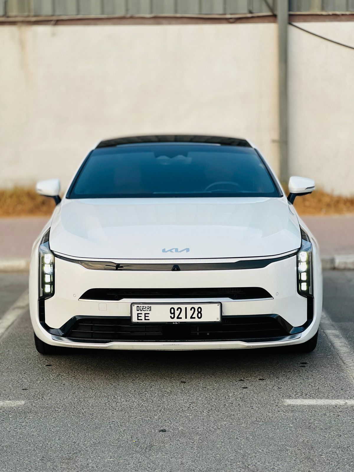 2026 Kia K8 White for Rent in Dubai rental in Sheikh Zayed Road, Dubai