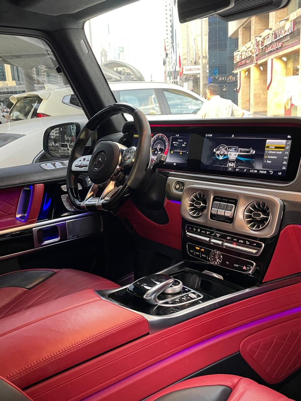2022 Mercedes-Benz G63 AMG White for Rent in Dubai photo 4