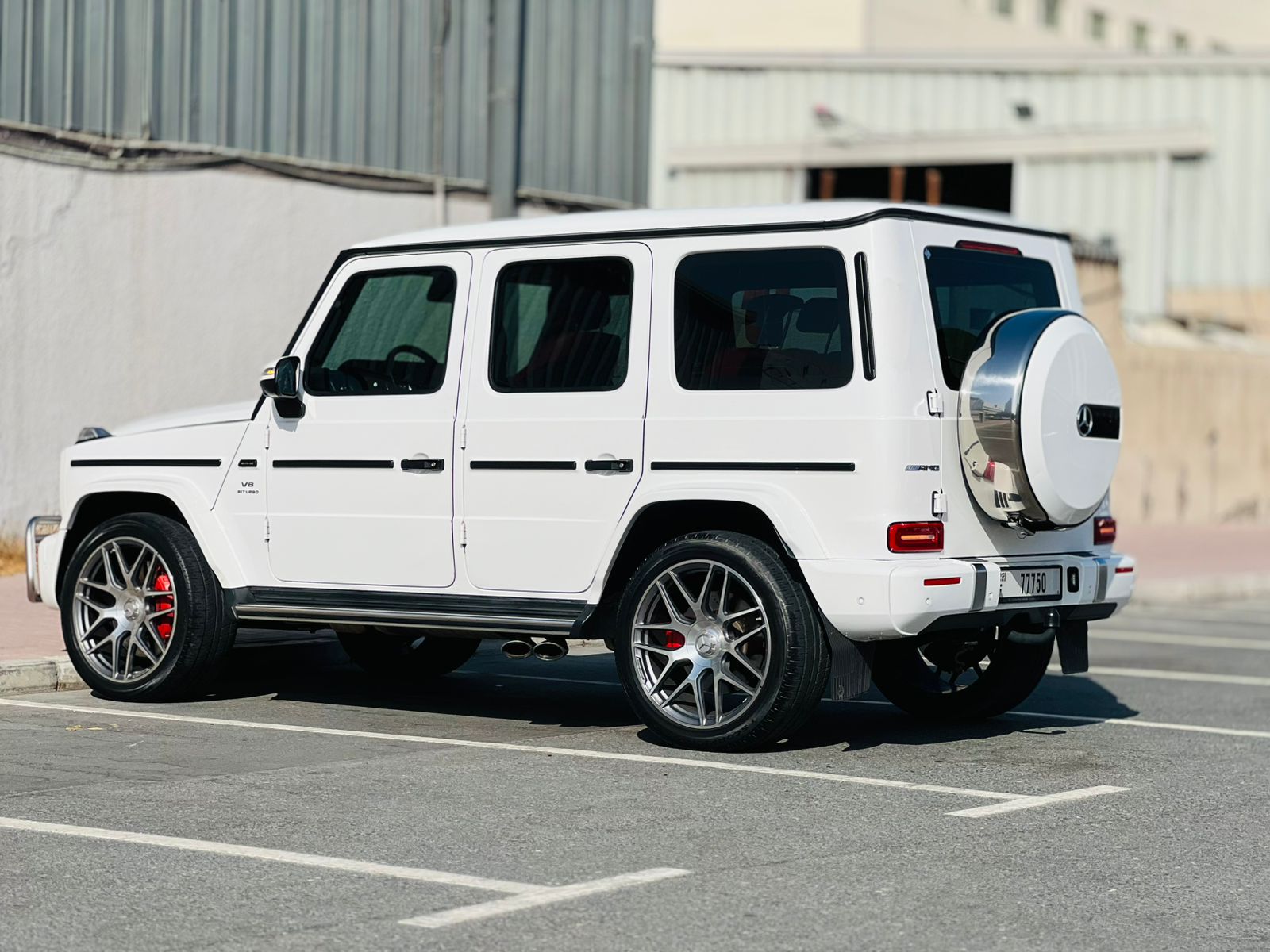 2022 Mercedes-Benz G63 AMG White for Rent in Dubai photo 8