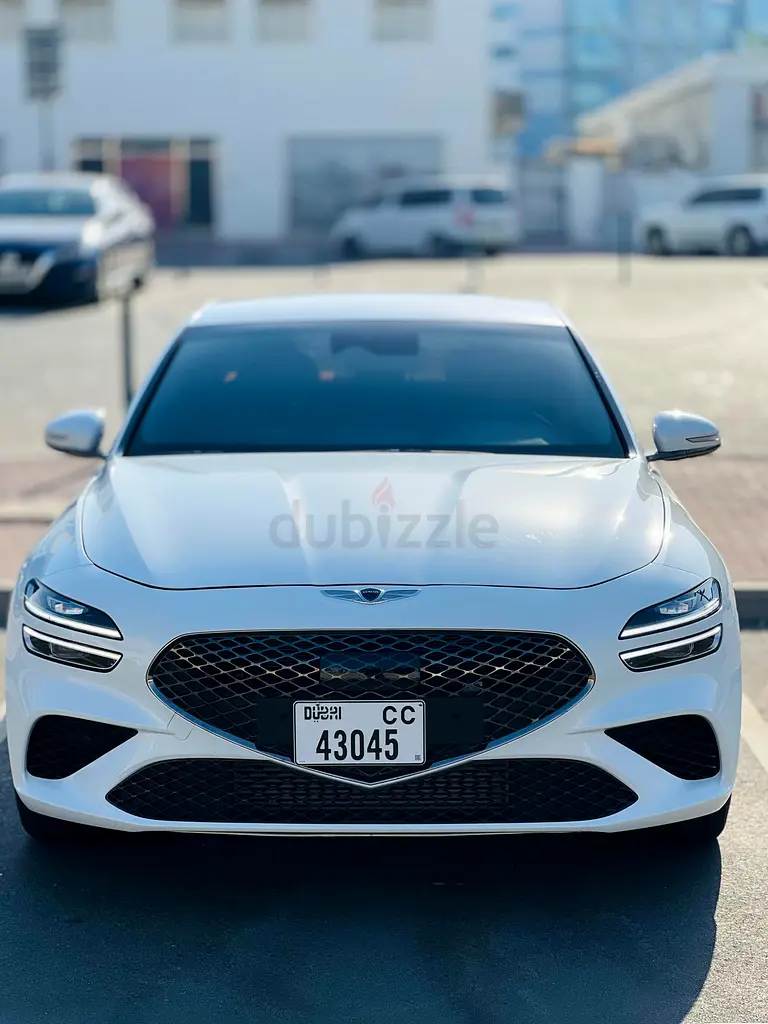 2022 Genesis G70 for Rent in Sheikh Zayed Road rental in Sheikh Zayed Road, Dubai
