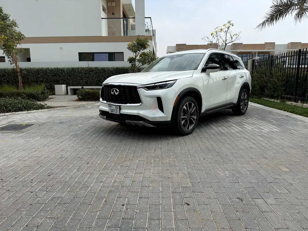 Hire 2024 Infiniti QX60 in Al Quoz 4 rental in Al Quoz 4, Dubai