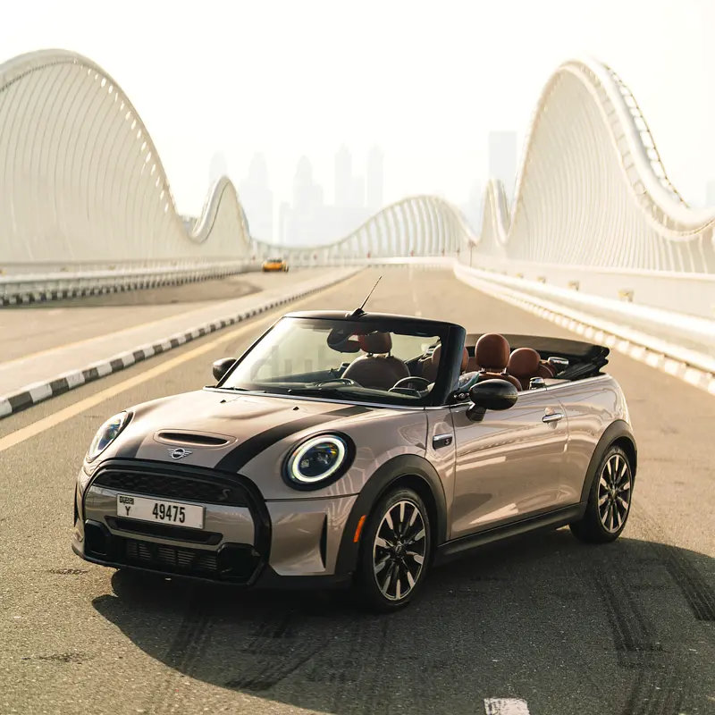 Rent 2023 MINI Cooper in Al Quoz 4 rental in Al Quoz 4, Dubai