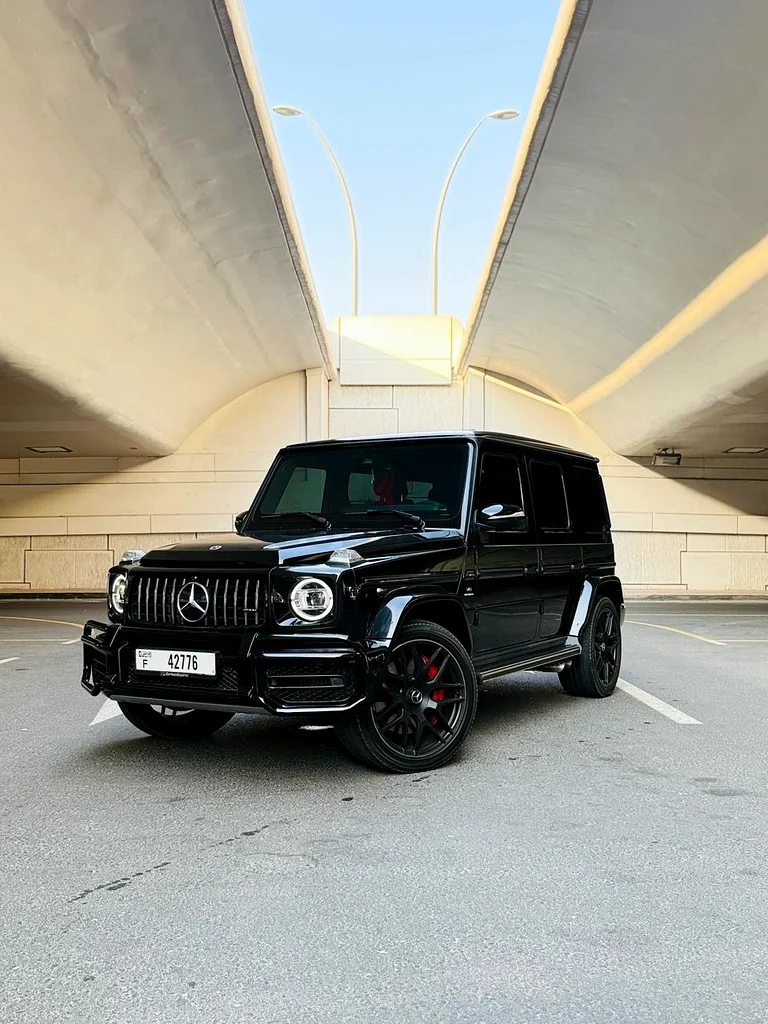 2024 Mercedes-Benz G-Class for Rent in Business Bay (Black) rental in Business Bay, Dubai
