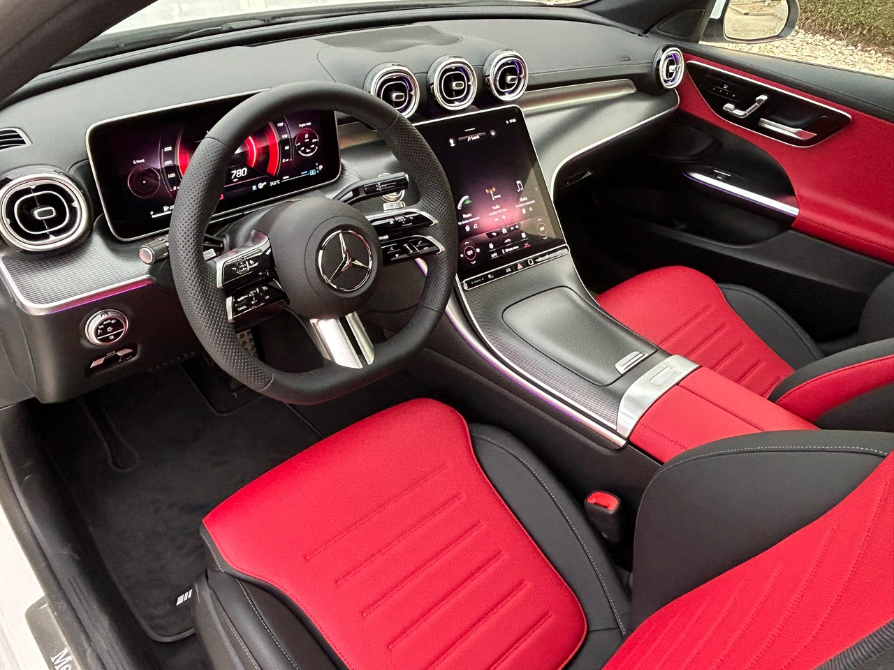 2023 Mercedes-Benz C-Class AMG Rental in Dubai photo 6