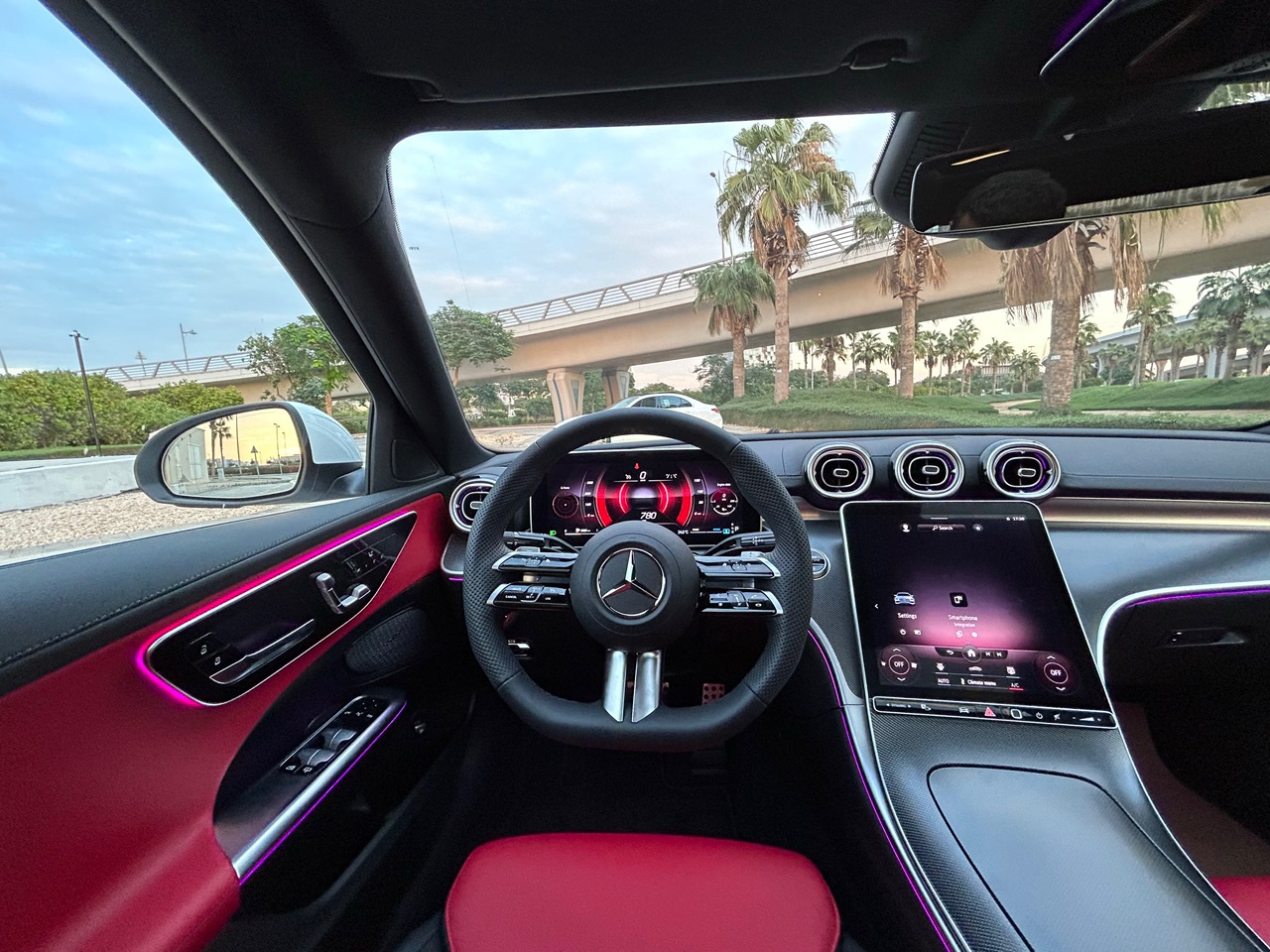 2023 Mercedes-Benz C-Class AMG Rental in Dubai photo 7