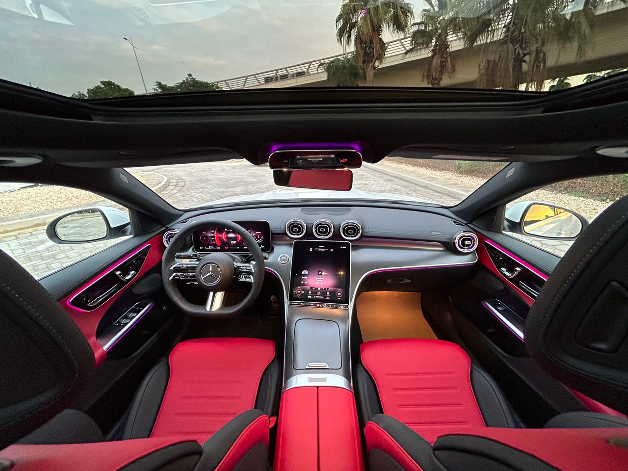 2023 Mercedes-Benz C-Class AMG Rental in Dubai photo 8
