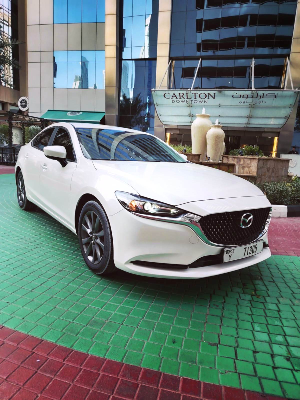 2023 Mazda 6 White for Rent in Dubai