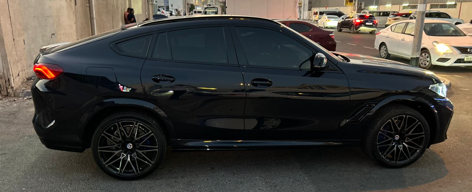 Rent 2023 BMW X6 Black in Dubai photo 3