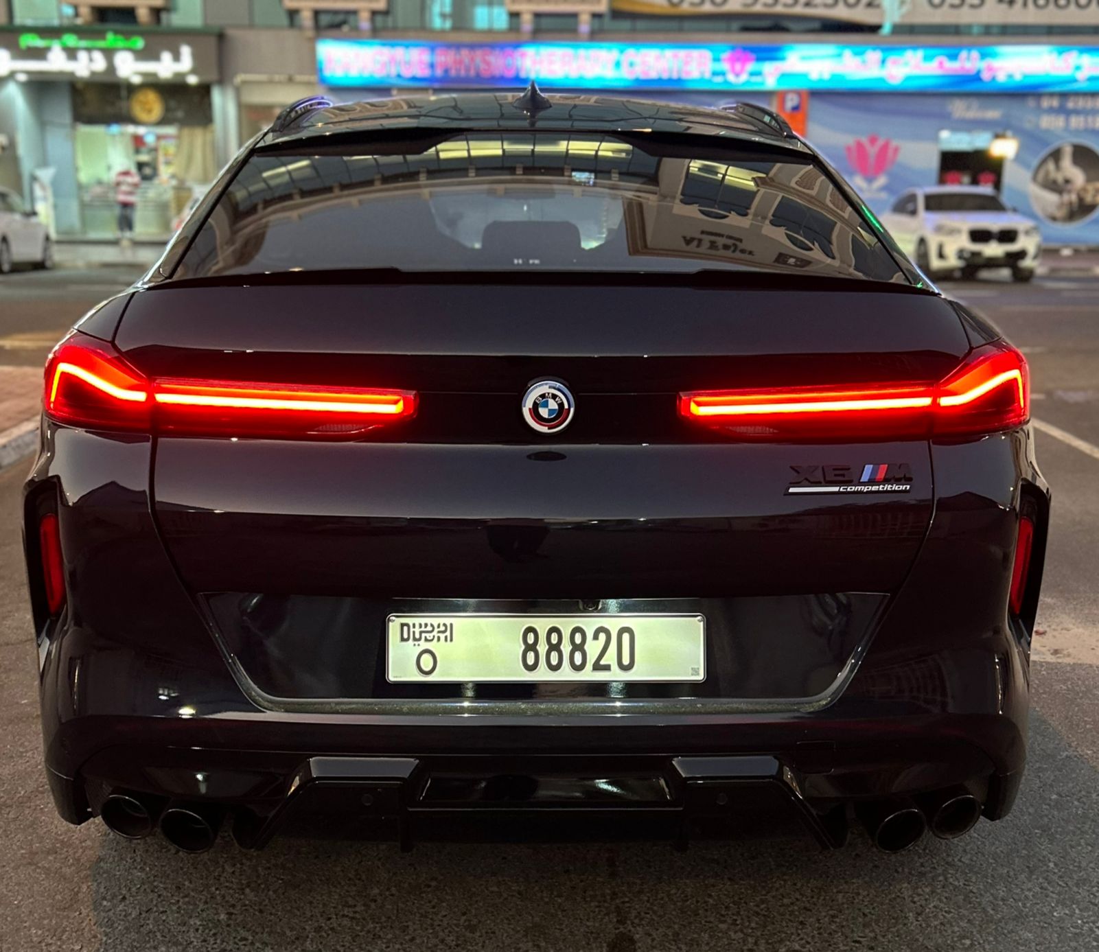 Rent 2023 BMW X6 Black in Dubai photo 7