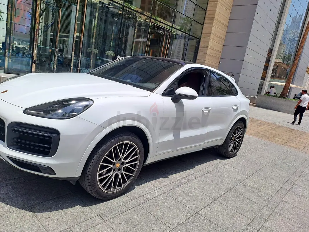 2022 Porsche Cayenne for Rent in Sheikh Zayed Road (White) photo 2