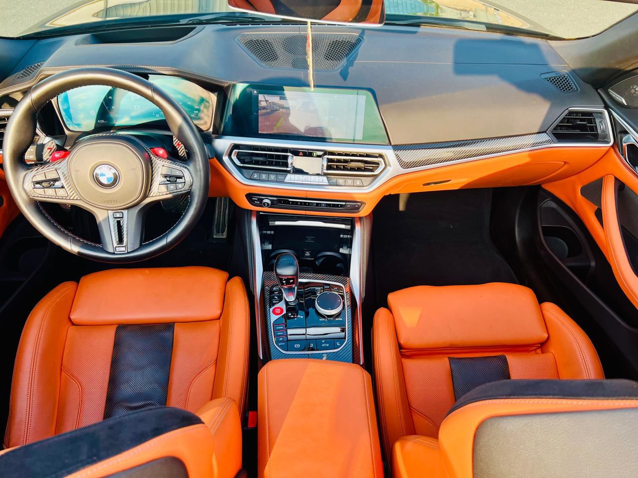 Hire 2023 BMW M4 Convertible Black in Dubai photo 5
