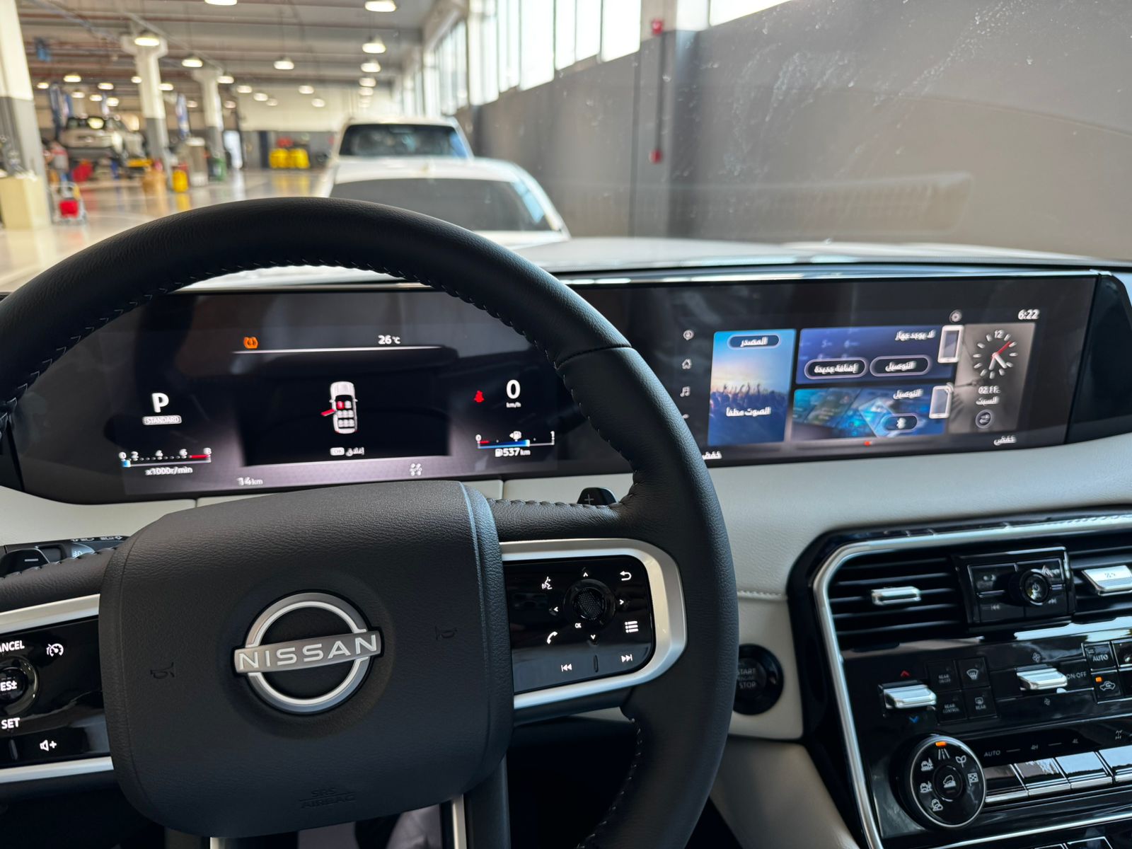 2025 Nissan Patrol White Rental in Dubai photo 4