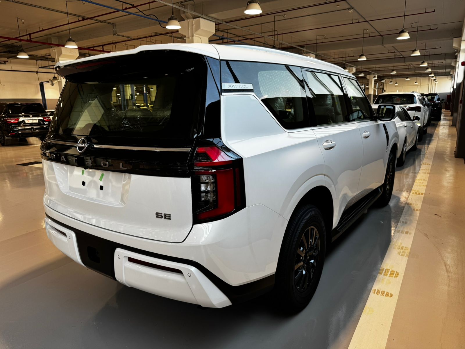 2025 Nissan Patrol White Rental in Dubai photo 7
