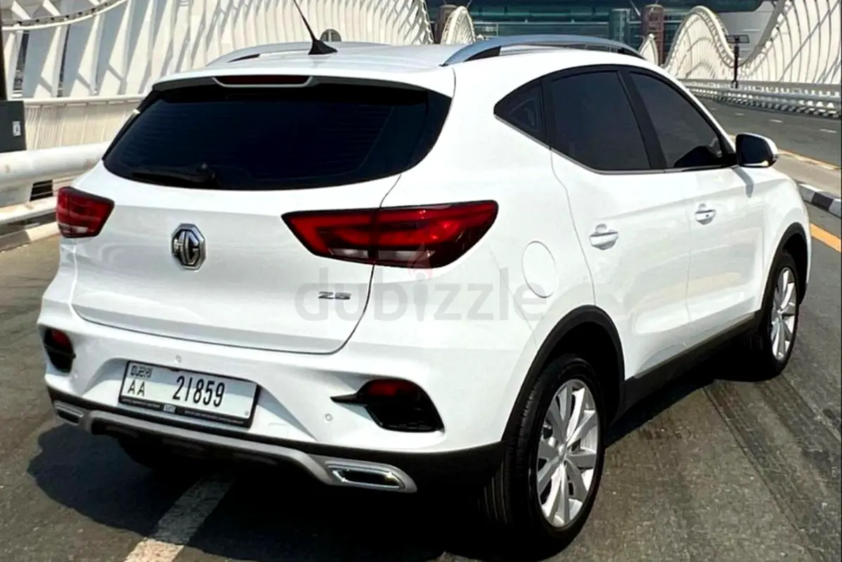 2025 MG ZS for Rent in Downtown Dubai (White, Automatic, 5 Seater, URBAN GO) photo 2
