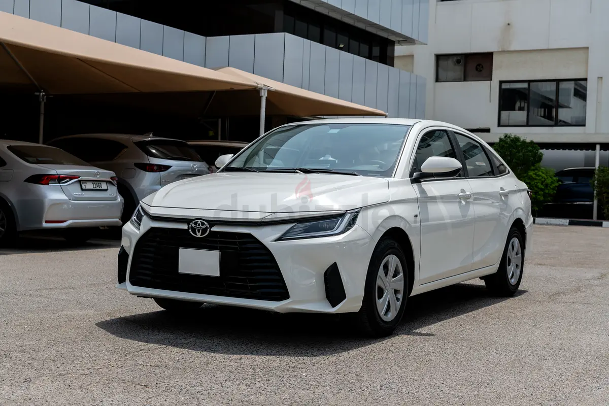 Hire 2024 Toyota Yaris in Al Quoz 1 rental in Al Quoz 1, Dubai