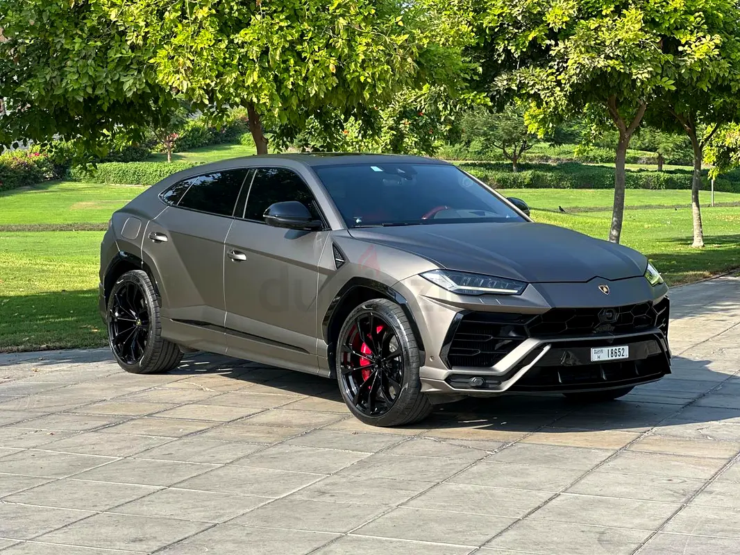 2022 Lamborghini Urus for Rent in Palm Jumeirah (Black) rental in Palm Jumeirah, Dubai