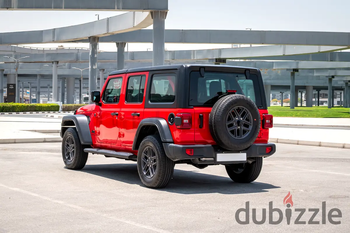 2024 Jeep Wrangler for Rent in Downtown Dubai (Red, Automatic) photo 7