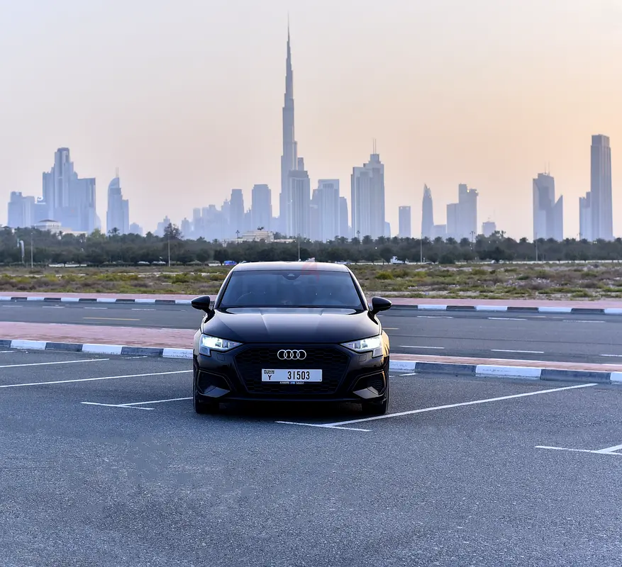 2024 Audi A3 for Rent in Al Garhoud photo 2
