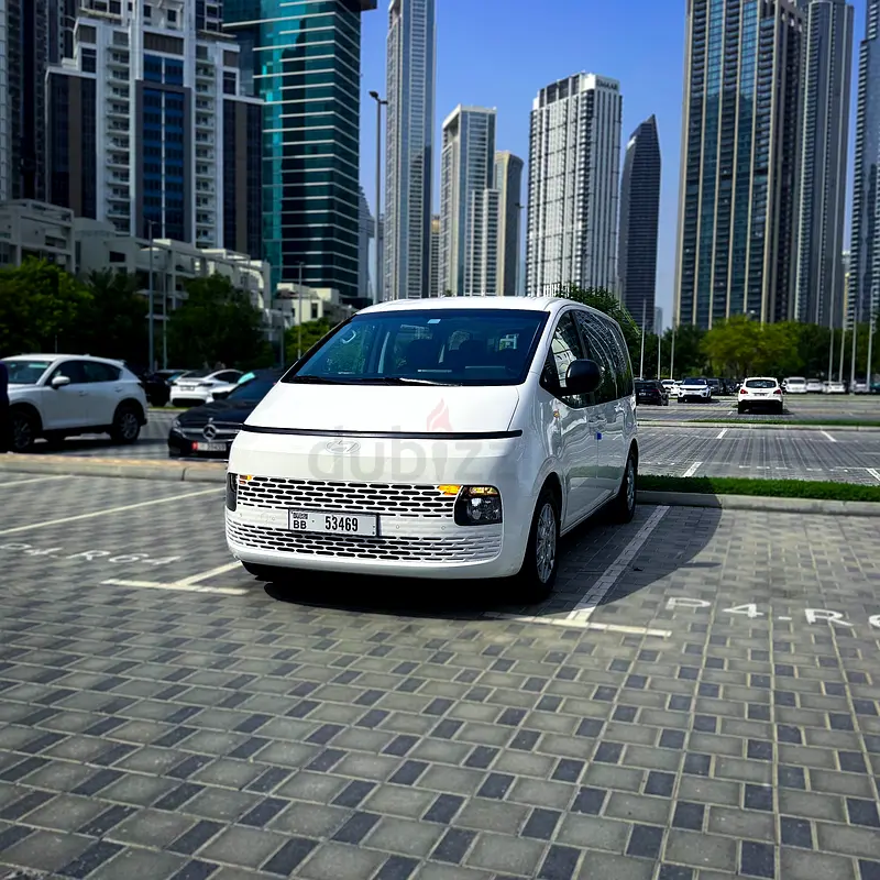 2025 Hyundai Staria for Rent in Jumeirah Lake Towers (JLT) rental in Jumeirah Lake Towers (JLT), Dubai