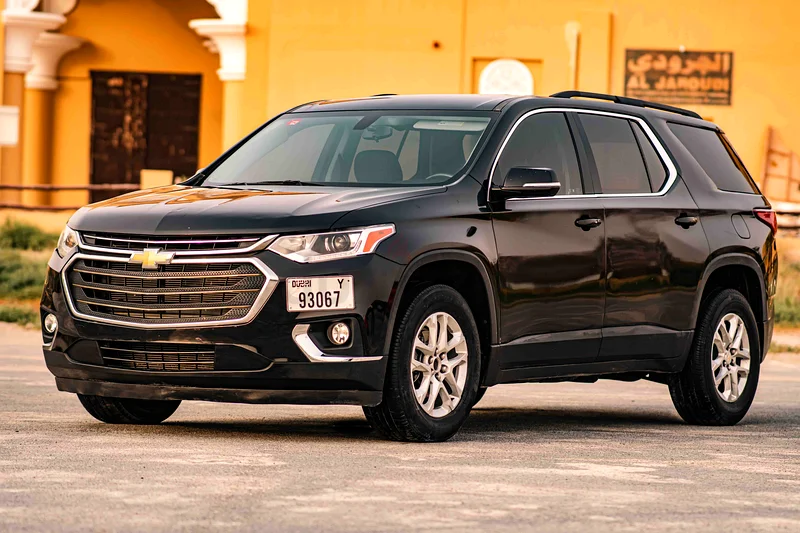 Rent 2021 Chevrolet Traverse in Al Quoz 4 photo 2
