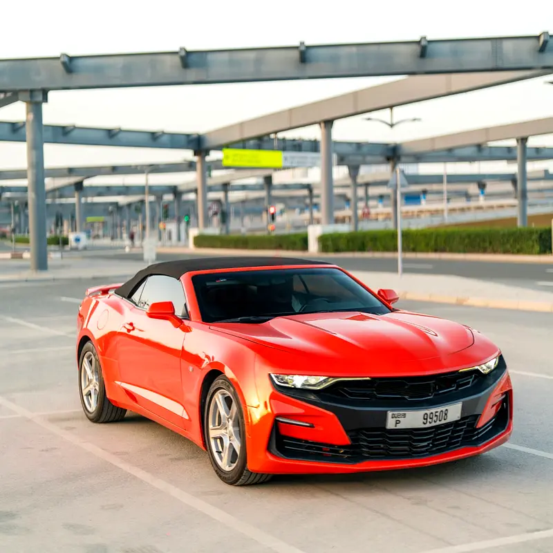 Rent 2021 Chevrolet Camaro in Al Quoz 4 rental in Al Quoz 4, Dubai