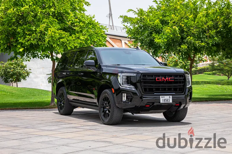 Rent 2023 GMC Yukon in Palm Jumeirah — Rent Online with Drivaza rental in Palm Jumeirah, Dubai