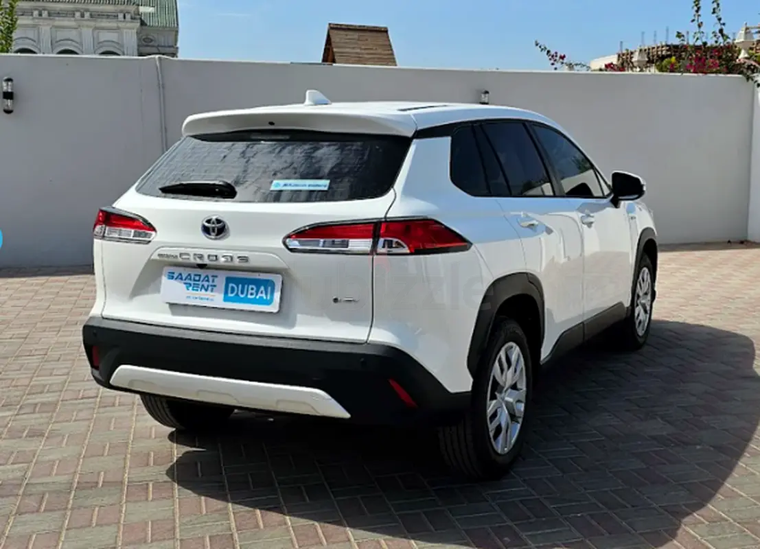2025 Toyota Corolla Cross for Rent in Al Rashidiya (White, Automatic, 5 Seater, AL ROOYA) photo 2