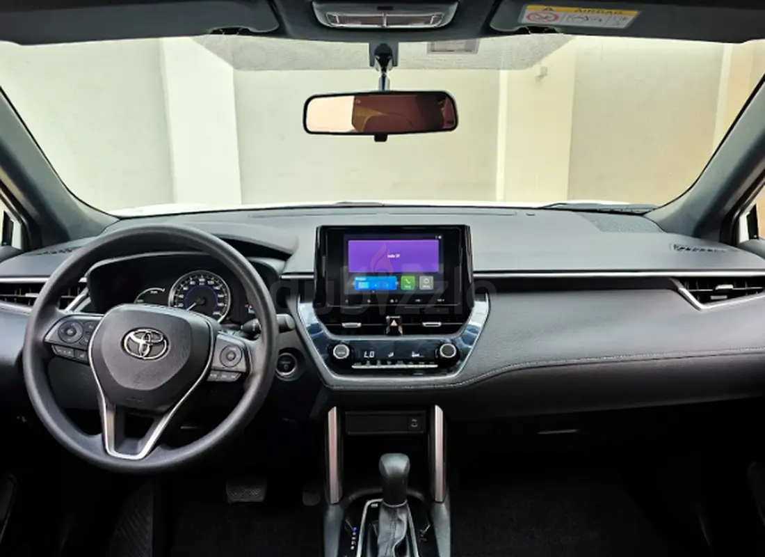 2025 Toyota Corolla Cross for Rent in Al Rashidiya (White, Automatic, 5 Seater, AL ROOYA) photo 4